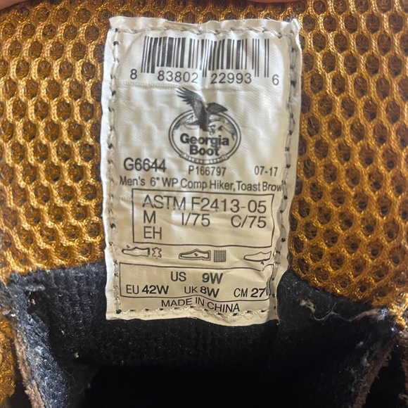 Georgia Boot FLXpoint G6644 composite toe waterproof work Boots - Picture 3 of 4